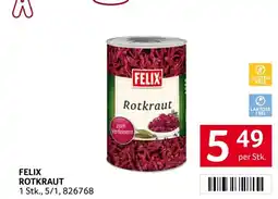 Transgourmet Felix rotkraut Angebot