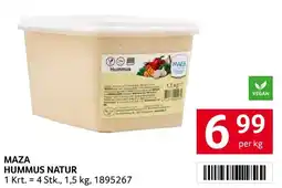 Transgourmet Maza hummus natur Angebot