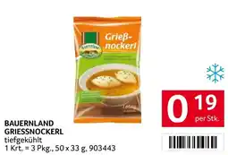 Transgourmet BAUERNLAND GRIESSNOCKERL Angebot