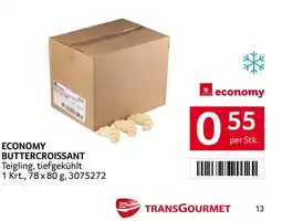 Transgourmet Economy buttercroissant Angebot