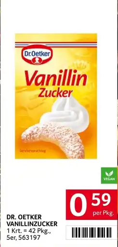 Transgourmet Dr. oetker vanillinzucker Angebot
