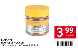 Transgourmet Kotányi honiglebkuchen Angebot