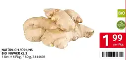 Transgourmet Natürlich für uns bio ingwer Angebot