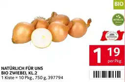 Transgourmet Natürlich für uns bio zwiebel Angebot