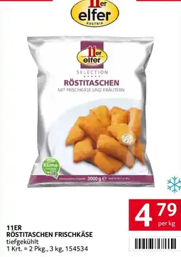 Transgourmet 11er elfer röstitaschen frischkäse Angebot