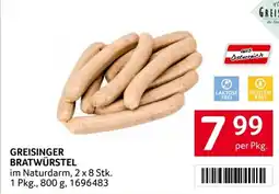 Transgourmet Greisinger bratwurstel Angebot