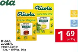 Transgourmet Ricola zuckerl Angebot