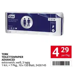 Transgourmet Tork toilettenpapier advanced Angebot