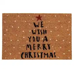Mömax Fußmatte „MERRY CHRISTMAS“ 4536120501 mömax Angebot