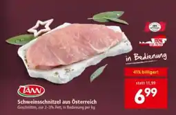 Interspar Schweinsschnitzel aus Österreich Angebot
