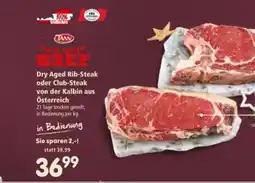 Interspar Dry Aged Rib-Steak oder Club-Steak von der Kalbin aus Österreich Angebot