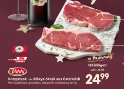 Interspar Rumpsteak oder Ribeye-Steak aus Österreich Angebot