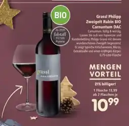 Interspar Grassl Philipp Zweigelt Rubin BIO Carnuntum DAC Angebot
