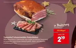 Interspar Tannenhof Schwarzwälder Rohschinken Angebot
