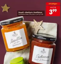 Interspar Staud's limitiert Konfitüren Angebot