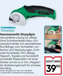 Maximarkt Hammersmith sharpspin Angebot