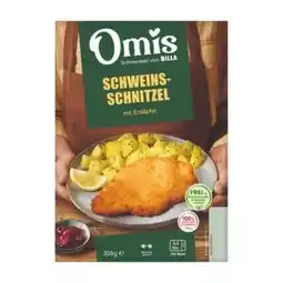 Billa Omi's Schweinsschnitzel mit Erdäpfeln Angebot