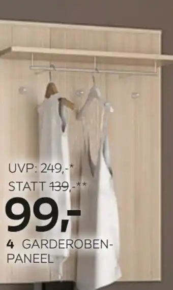 XXXLutz Stylife Garderobenpaneel Angebot