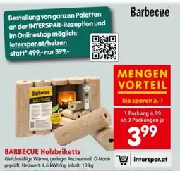 Interspar Barbecue Holzbriketts Angebot