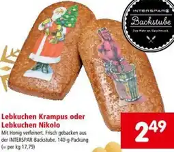Interspar Lebkuchen Krampus oder Lebkuchen Nikolo Angebot