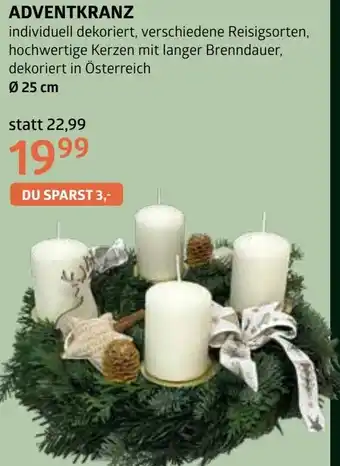 Bellaflora Adventkranz Angebot