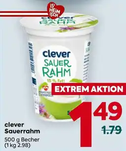 Billa clever Sauerrahm Angebot