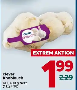 Billa clever Knoblauch Angebot