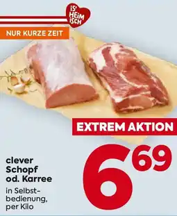 Billa clever Schopf od. Karree Angebot