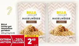 Billa BILLA immer gut Haselnüsse gerieben Angebot