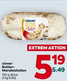 Billa clever Butter- Mandelstollen Angebot