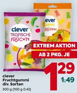 Billa clever Fruchtgummi Angebot