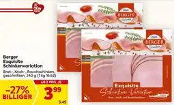 Billa Berger Exquisite Schinkenvariation Angebot