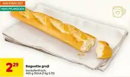 Billa Baguette groß Angebot