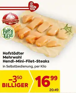 Billa Hofstädter Mehrwohl Hendl-Mini-Filet-Steaks Angebot