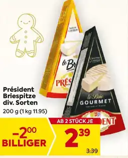 Billa Président Briespitze Angebot