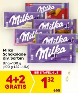 Billa Milka Schokolade Angebot