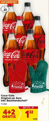 Billa Coca-Cola Original od. Zero Angebot