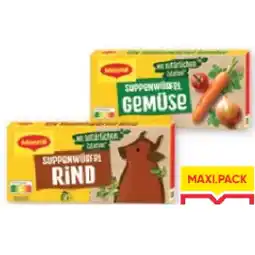 Maximarkt Rindfleisch, Hühner oder Gemüse Suppenwürfel Maximarkt Angebot