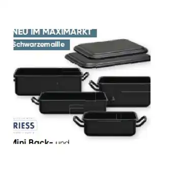 Maximarkt Mini Back- und Servierformen div. Sorten Maximarkt Angebot