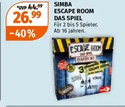 Müller Simba escape room das spiel Angebot