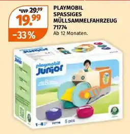 Müller Playmobil spassiges müllsammelfahrzeug Angebot