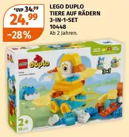 Müller Lego duplo tiere auf rädern 3 in 1-set Angebot