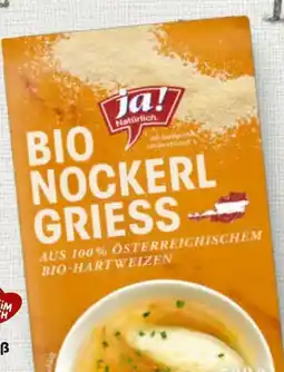 Billa ja!natürlich Bio-Nockerlgrieß Angebot
