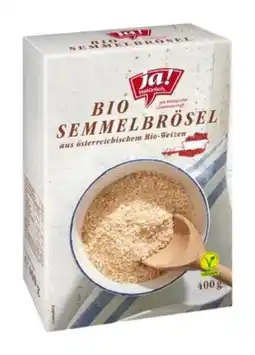 Billa ja!natürlich Bio Semmelbrösel Angebot