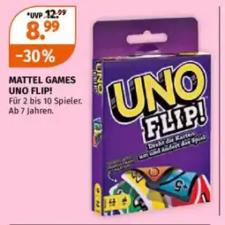 Müller Mattel games uno flip! Angebot