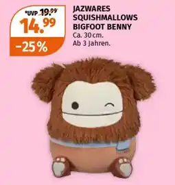 Müller Jazwares squishmallows bigfoot benny Angebot