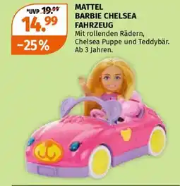 Müller Mattel barbie chelsea fahrzeug Angebot