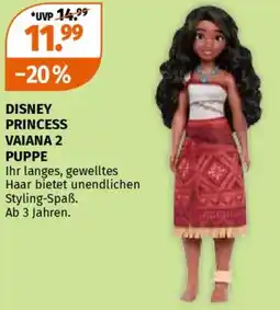 Müller Disney princess vaiana puppe Angebot