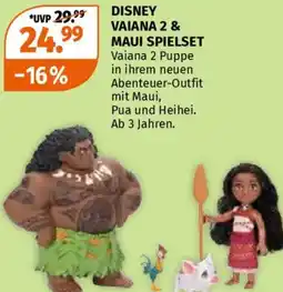 Müller Disney vaiana 2 & maui spielset Angebot