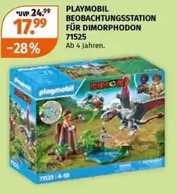 Müller Playmobil beobachtungsstation für dimorphodon Angebot